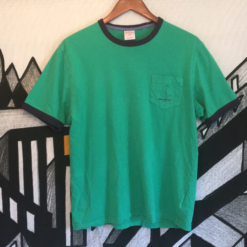 Brooks Brothers Green Shortsleeve TShirt